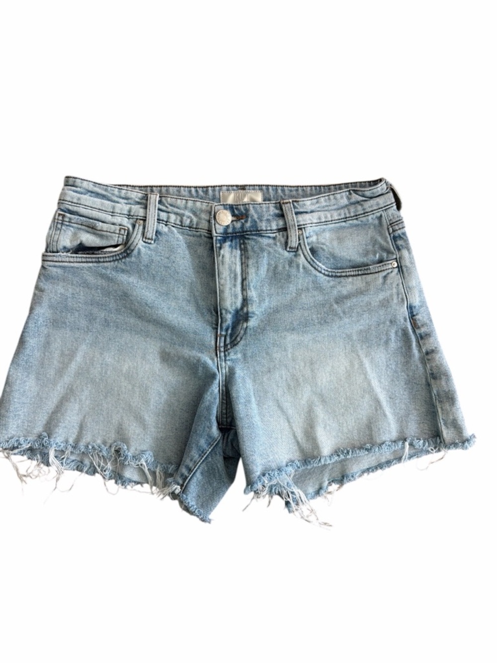 SOLD! Do Not Buy! Kut from the Kloth Jane High Rise Long Jean Denim Short Size 8